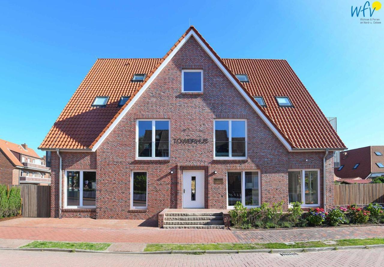 Toewerhus - Wohnung Krabbe 于斯德 外观 照片