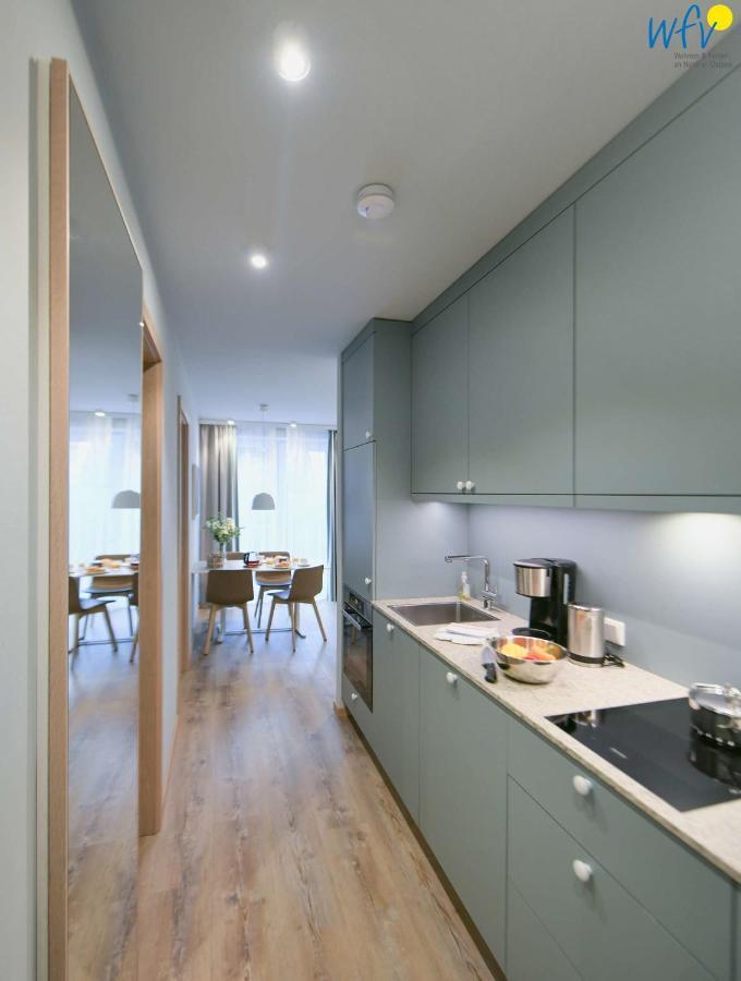 Toewerhus - Wohnung Krabbe 于斯德 外观 照片